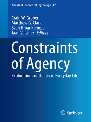 cover image of Constraints of Agency